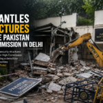 India Dismantles Structures Outside Pakistan High Commission in Delhi