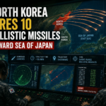 North Korea Fires 10 Ballistic Missiles Toward Sea of Japan