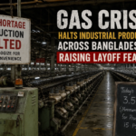 Gas Crisis Halts Industrial Production Across Bangladesh, Raising Layoff Fears