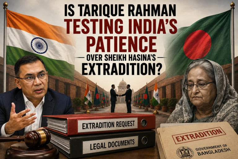 Is Bangladesh’s PM Tarique Rahman Testing India’s Patience Over Sheikh Hasina’s Extradition?
