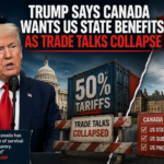 Trump Says Canada Wants US State Benefits as Trade Talks Collapse