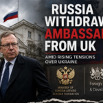 Russia Withdraws Ambassador from UK Amid Rising Tensions Over Ukraine