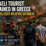 Israeli Tourist Detained in Greece Over Alleged Wildfire Outbreak
