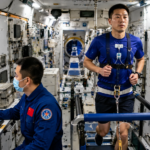 Chinese Astronauts Conduct Health Checks and Exercise to Combat Bone Loss in Space