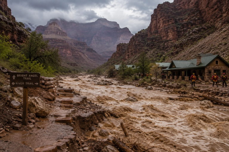 Flash Flood Hits US Grand Canyon, 15 Missing