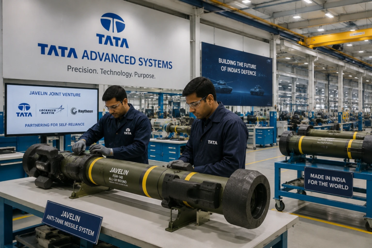 Tata to Manufacture US Javelin Missiles in India Under New Pact