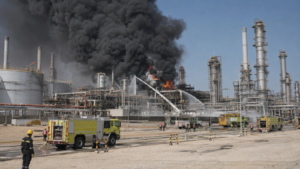 Explosions Reported in Two Saudi Regions as Fire Breaks Out at Energy Facilities