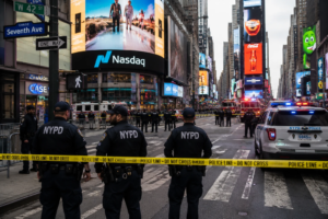 Bank of America Vice President Killed in Stabbing Attack in New York’s Times Square