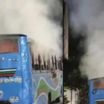 Crude Bomb Blasts, Bus Arson Heighten Security Concerns in Dhaka