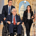 Mitch McConnell returns to Senate after three-month absence