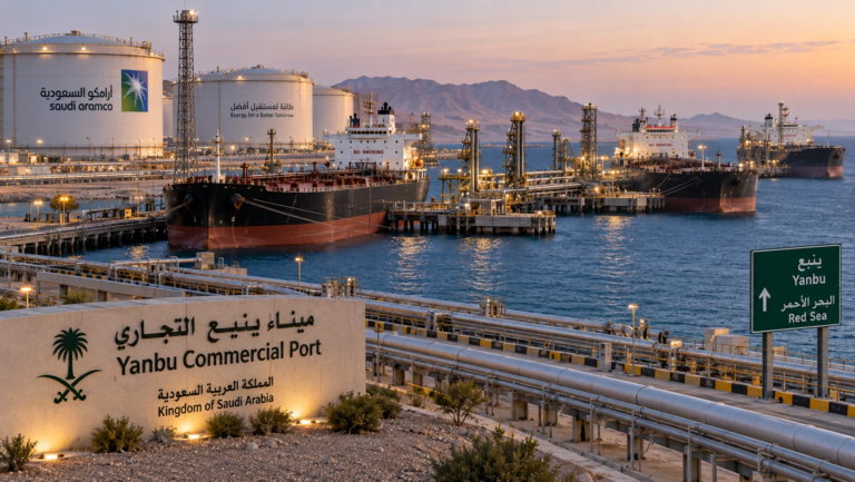 Oil Loading Halted at Saudi Arabia’s Red Sea Port