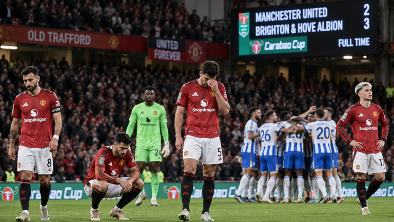 Manchester United Knocked Out of League Cup After Surrendering Two-Goal Lead