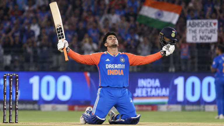 Abhishek Sharma Smashes 30-Ball Century to Rewrite T20I Record