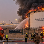 Fuel Tank Catches Fire Near Riyadh Airport