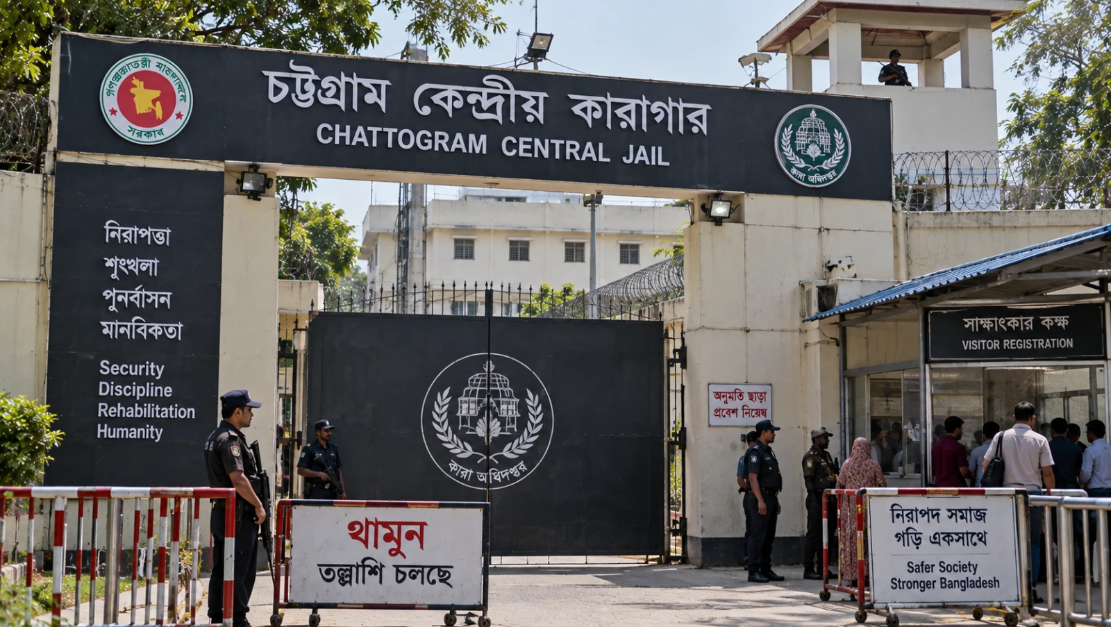 12 Prisons in Bangladesh’s Chattogram Division Overcrowded, Holding More Than Twice Their Capacity