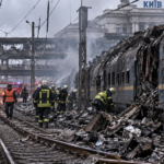 Russian Attacks on Ukraine’s Transport Infrastructure Kill Two