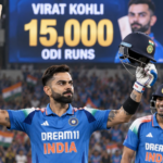 Virat Kohli Surpasses Sachin Tendulkar to Become Fastest to 15,000 ODI Runs