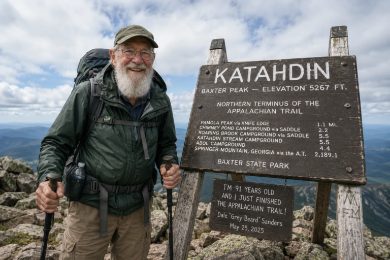 91-Year-Old Hiker Sets Record After 71 Falls on Appalachian Trail
