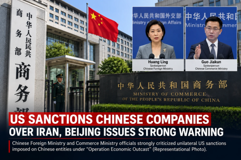 US Sanctions Chinese Companies Over Iran, Beijing Issues Strong Warning