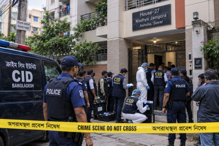 Three Bodies Found in Locked Flat in Bangladesh’s Ashulia