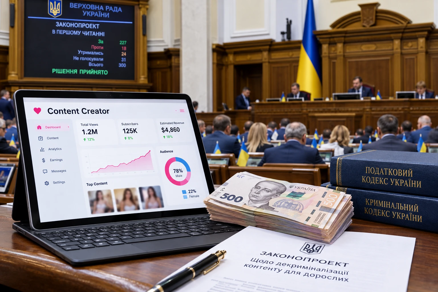 Ukraine Moves to Decriminalize Pornography