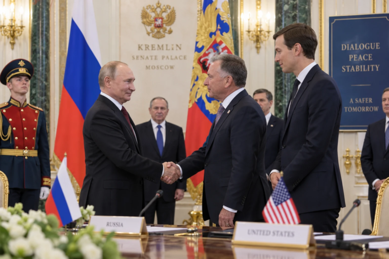 Trump Envoys Meet Putin in Moscow as Russia and Ukraine Agree to Three-Day Truce