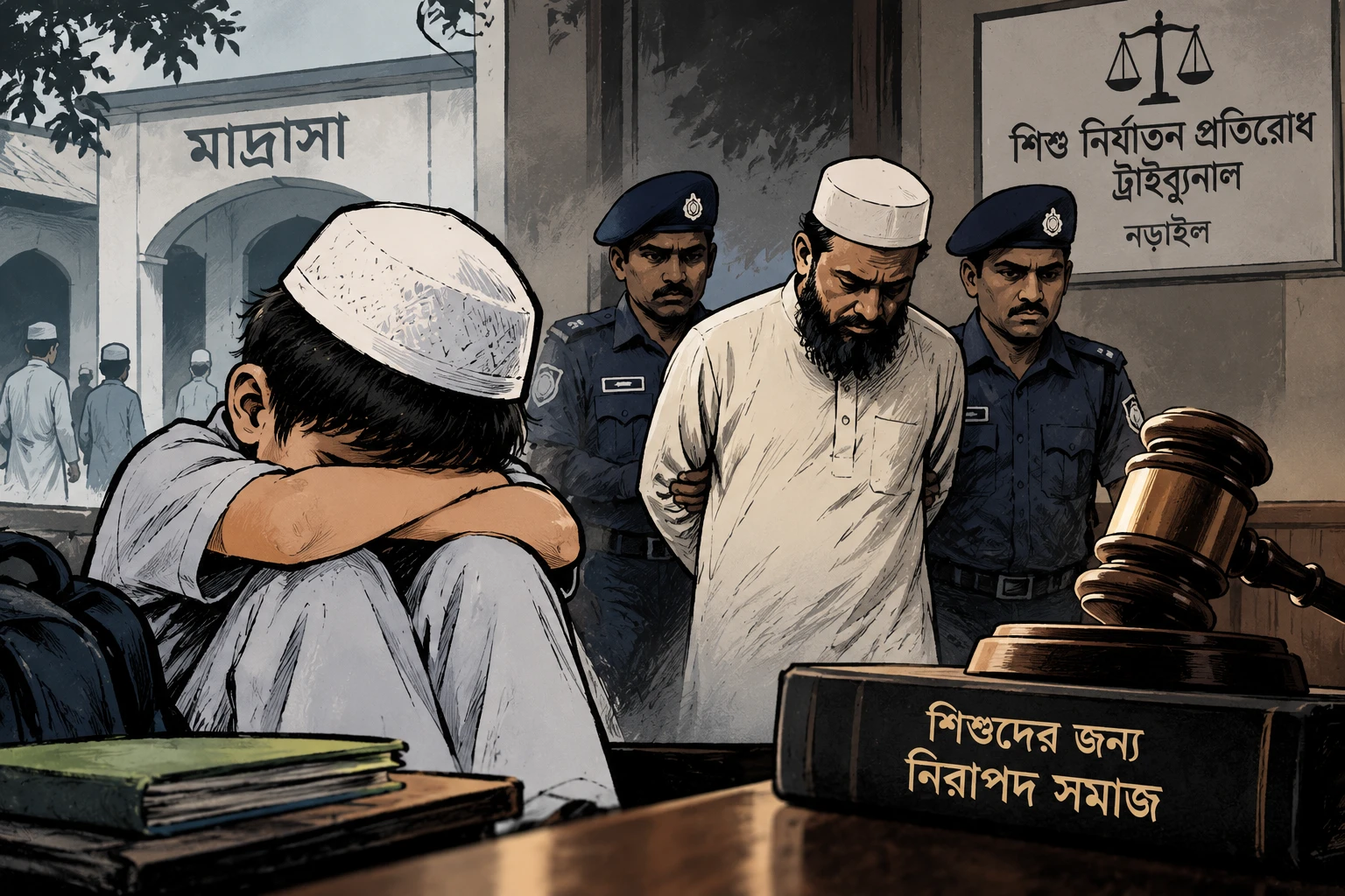 ১০ বছরের ছাত্রকে ধর্ষণ, মাদ্রাসাশিক্ষকের যাবজ্জীবন