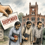 DU Suspends 4 Teachers; 3 Over July Movement Views