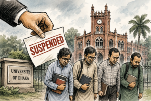 DU Suspends 4 Teachers; 3 Over July Movement Views