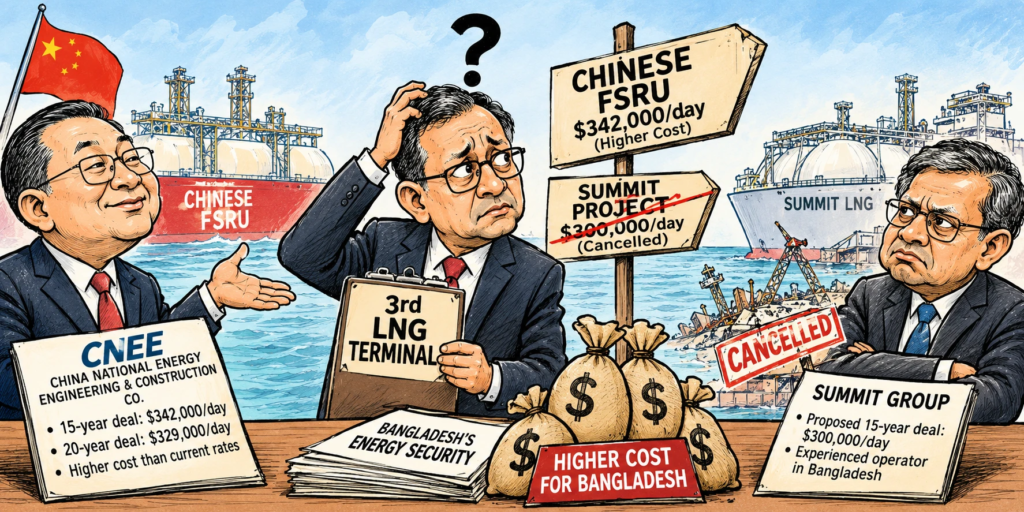 Bangladesh Moves Toward Costlier Chinese LNG Terminal After Scrapping Summit Project