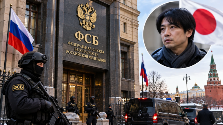 Russia Accuses Japanese Journalist of Espionage