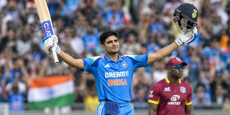 Gill’s unbeaten 223 powers India to record chase against West Indies