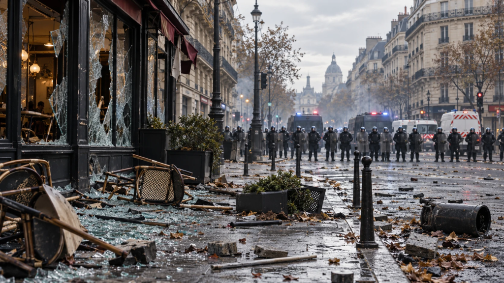 France Arrests Nearly 2,400 After Protests Turn Violent, Nearly 1,000 Police Injured