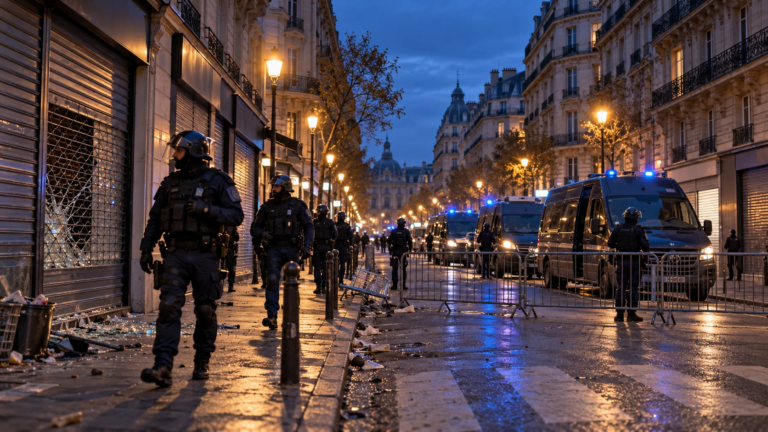 France Imposes Local Curfews in Paris and Other Cities Amid Looting and Violence