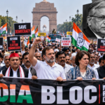 Thousands Join INDIA Bloc March in Delhi as Rahul Gandhi Vows to Continue Fight