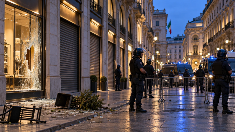 Italy Prepares to Deploy 500 Troops After Milan Clashes and Looting