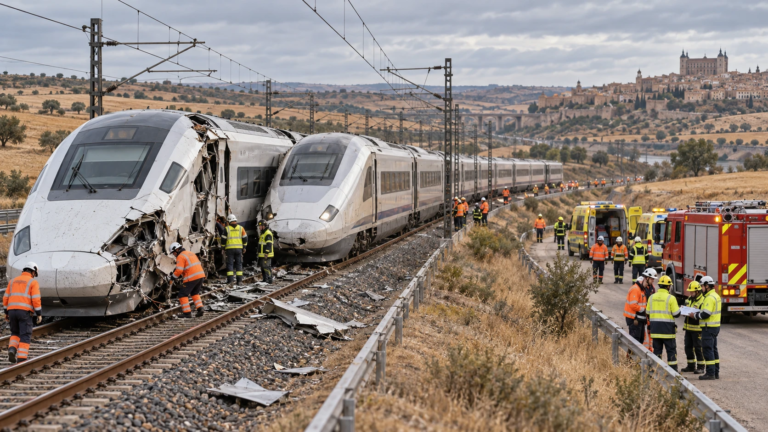 At Least 46 Killed in High-Speed Train Collision in Spain