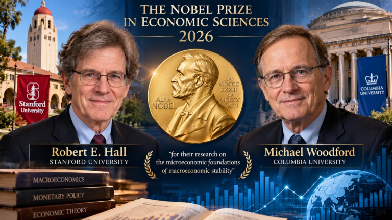 Robert E. Hall and Michael Woodford Win 2026 Nobel Prize in Economics