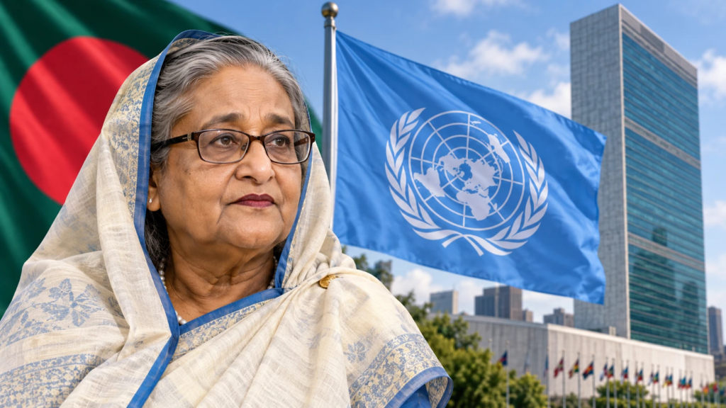 Sheikh Hasina Seeks Urgent UN Action Against Continued Ban on Awami League