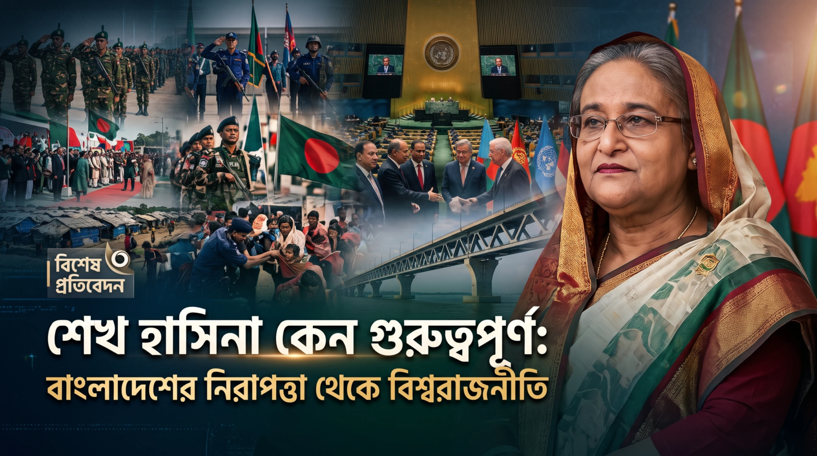 শেখ হাসিনা কেন গুরুত্বপূর্ণ: বাংলাদেশের নিরাপত্তা থেকে বিশ্বরাজনীতি