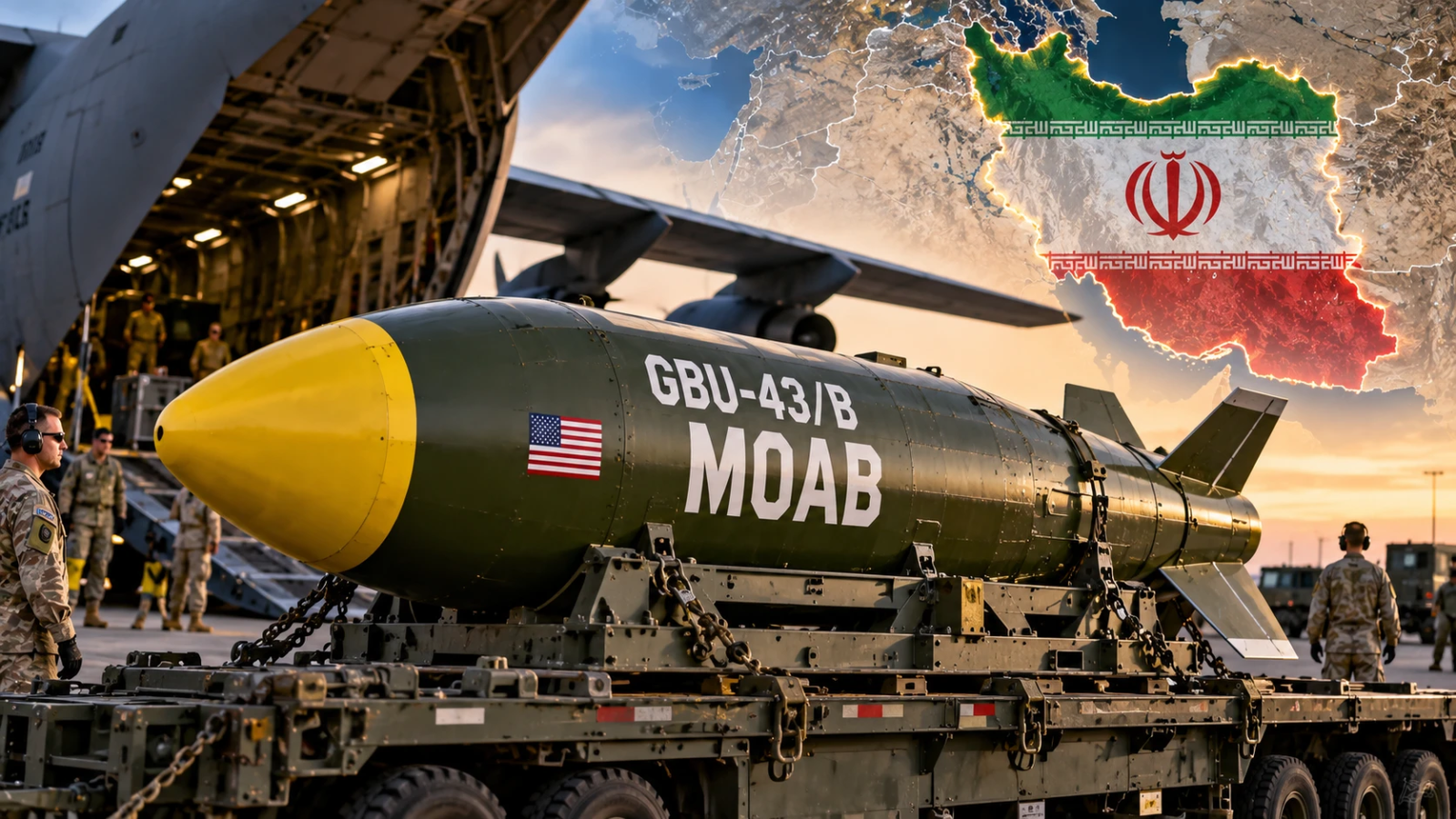 US Weighs Using ‘Mother of All Bombs’ in Iran Strikes: CNN