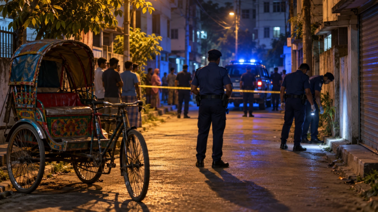 Woman Shot Dead in Front of Mother After Getting Off Rickshaw in Khulna