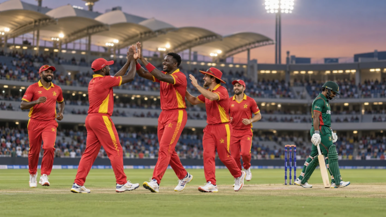 Zimbabwe Crush Bangladesh by 99 Runs in Tri-Nation ODI Series Opener